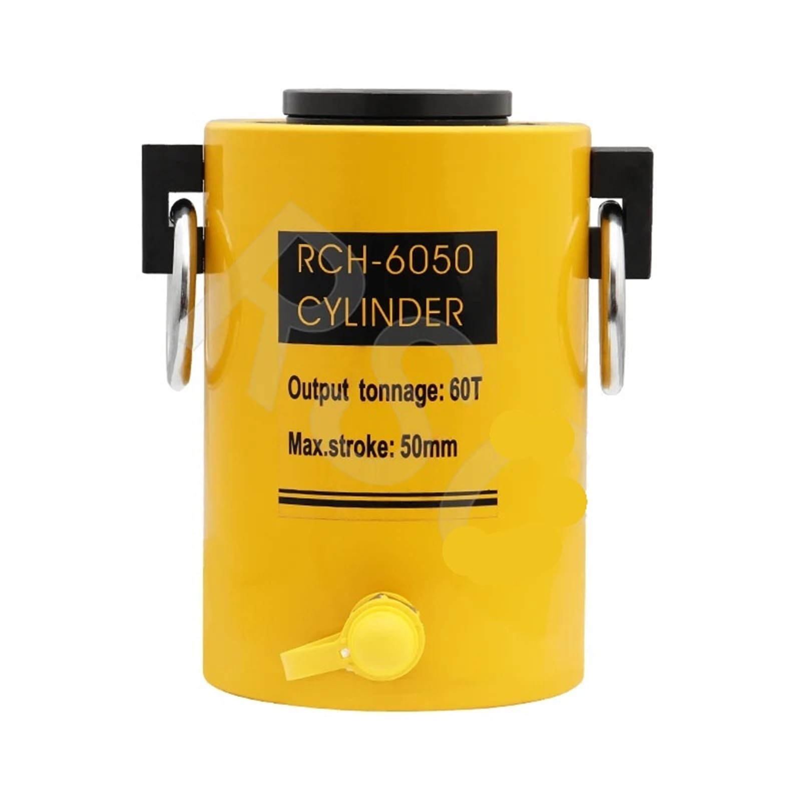 CXFCIHFT RCH-6050 Hollow Plunger Ram, 60 Ton 50mm Hydraulic Hollow Plunger Jack,Hydraulic Hollow Cylinder