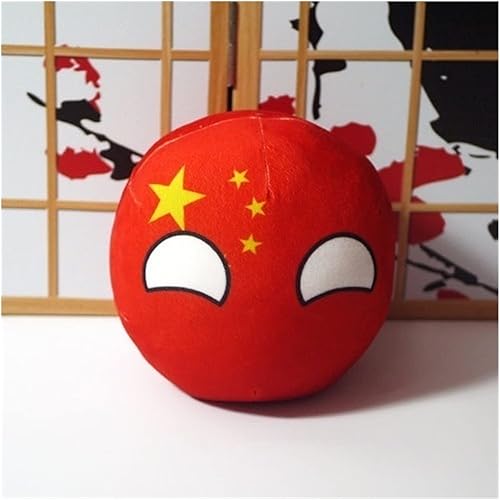 Pelota de Polonia de 7.9 pulgadas, Countryballs, China, Canadá, Reino Unido, Francia, Baile de campo, decoraciones, cosplay de anime, juguetes de