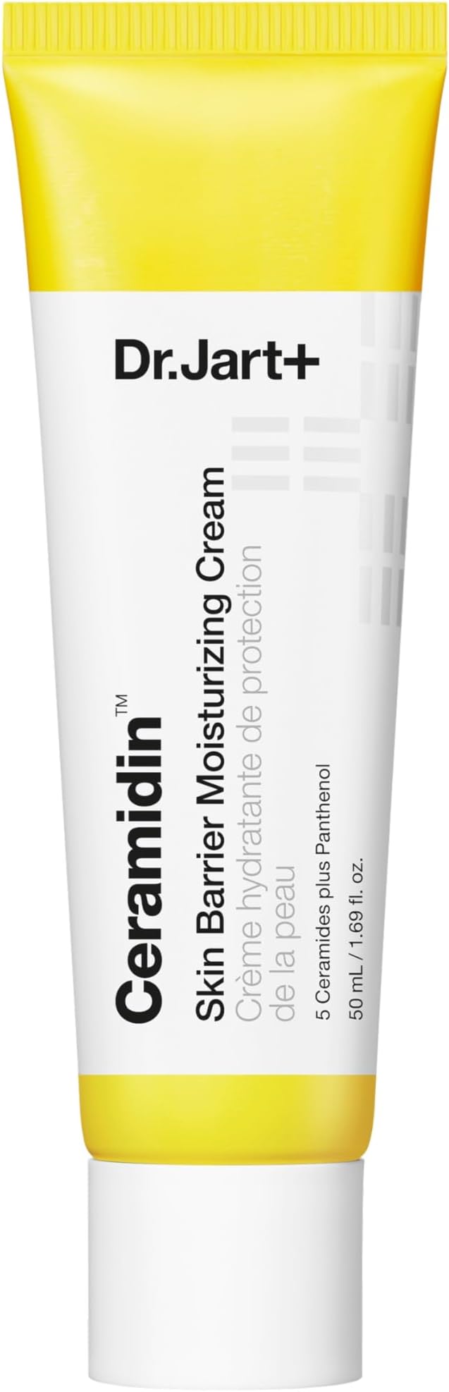 Dr.Jart+ Ceramidin Skin Barrier moisturiser Face Cream For Dry Skin with Ceramides and Panthenol | Korean Skin Care, 50 ml