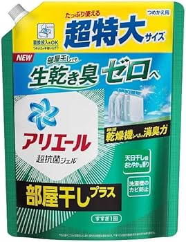 Amazon | アリエール 超抗菌ジェル 部屋干しプラス 超特大 詰め替え