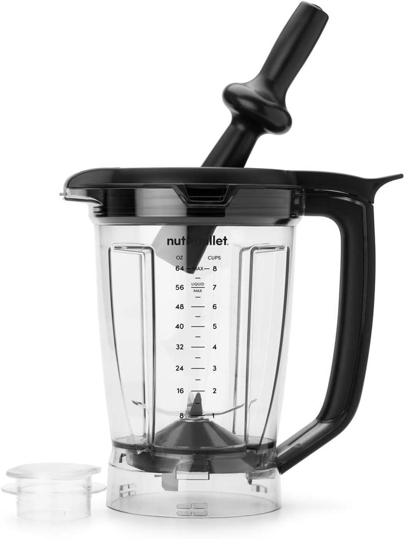 Smart Touch Blender 64oz Pitcher Set, 64 oz, Black/Clear