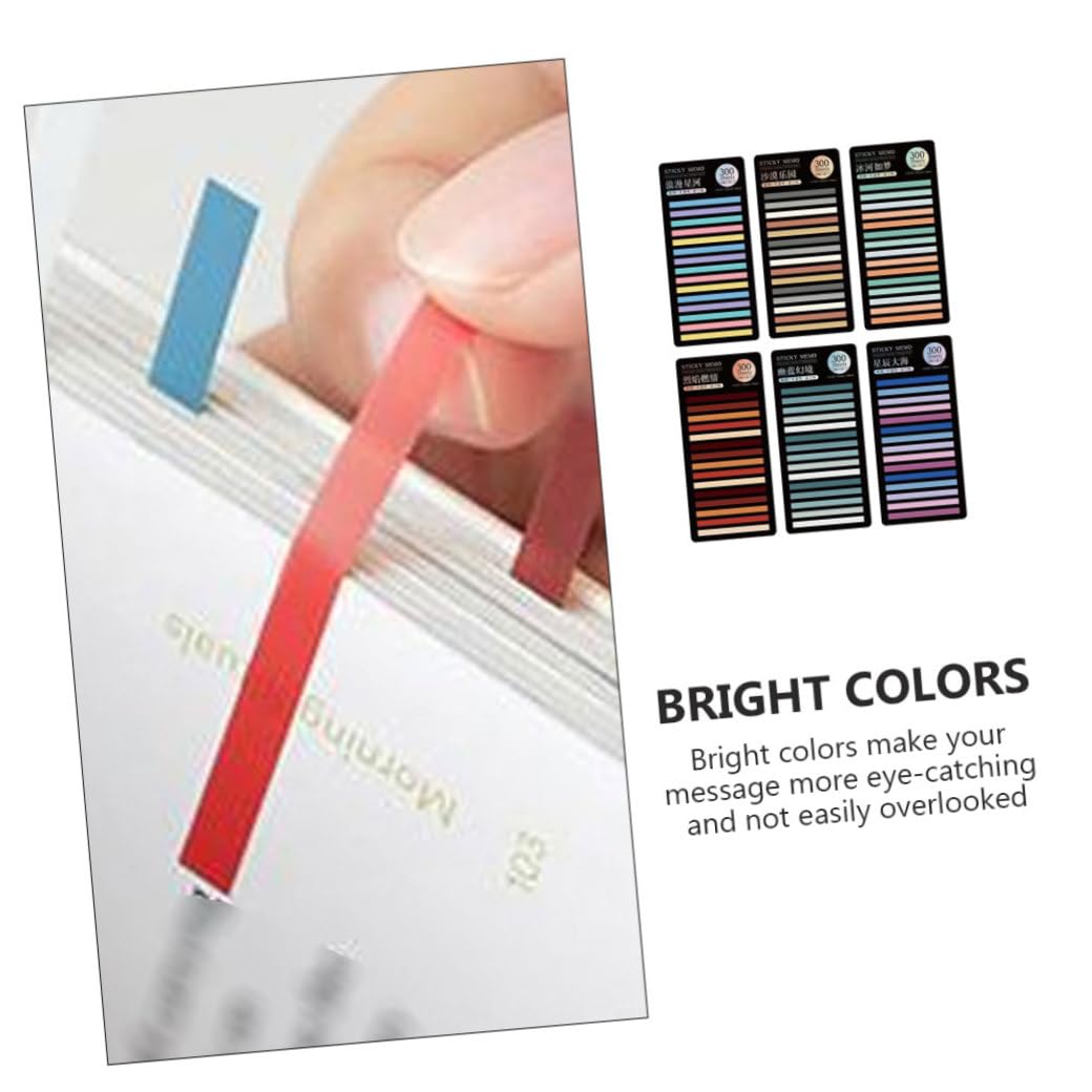 Gadpiparty 30 Sätze Sticky Buchmarker Selbstklebende Seitenregister Transparent Notizen für Schule Büro und Zuhause für Annotationen Organisation von Büchern Zufälliger Stil