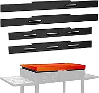 Vista 11 de Protectores de viento 2025 para plancha Blackstone de 17 pulgadas, accesorios de plancha Blackstone, pantalla de viento de acero inoxidable