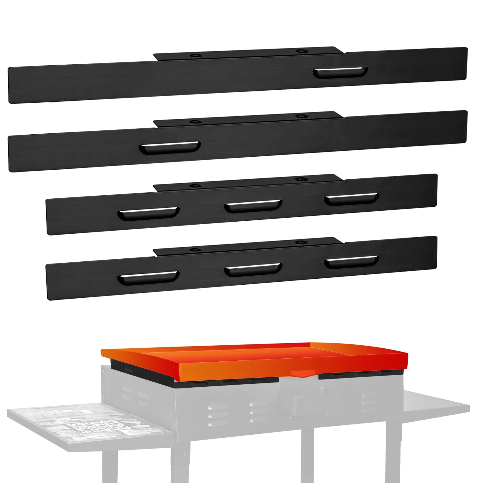 Wind Guard For Blackstone 36 Inch Griddle, Blackstone Griddle Accessories For Outdoor Barbecue, Magnetic Stainless Steel Wind Screen, Compatible With Rear Grease Cup