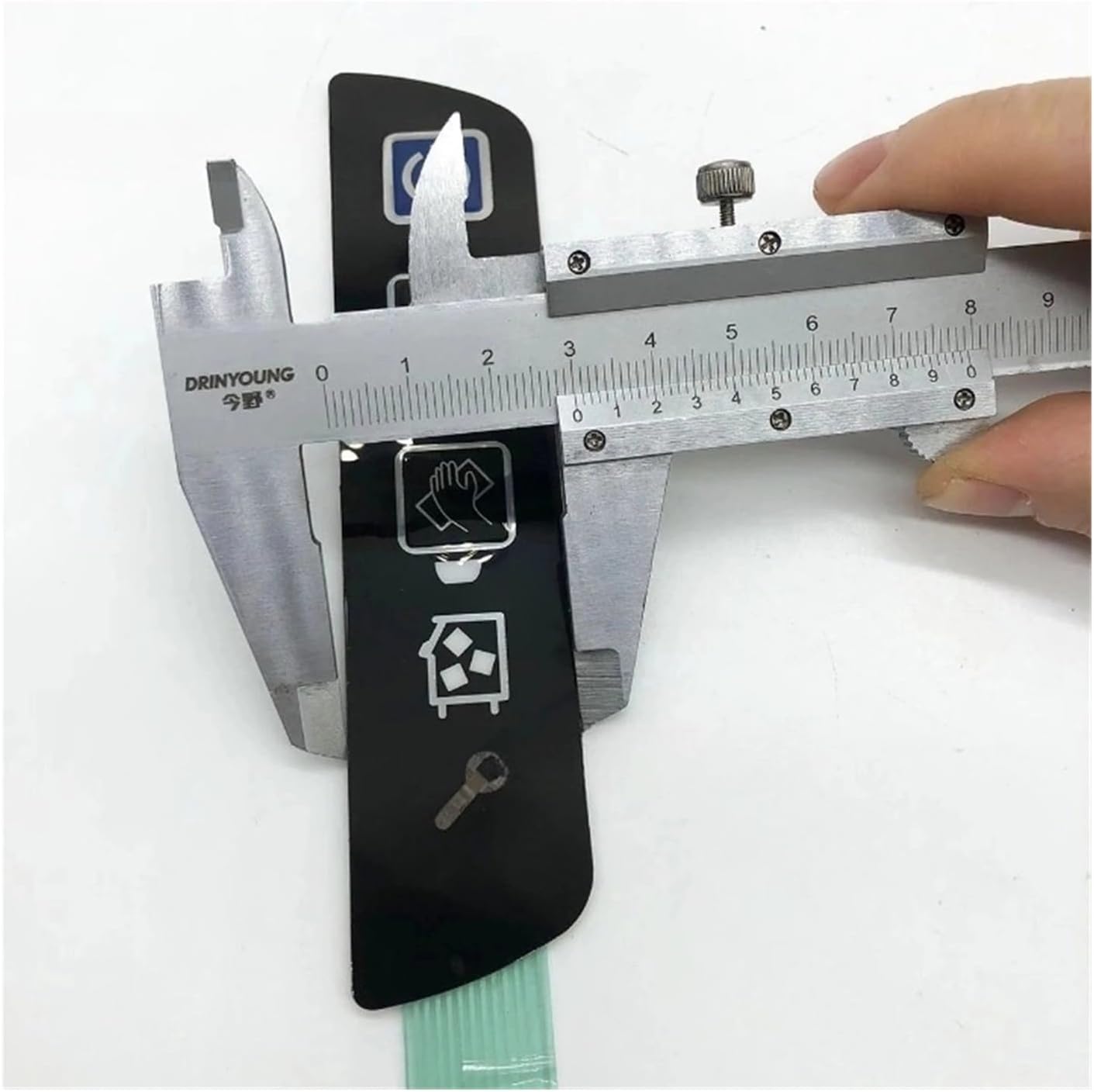 1Pcs Ice Maker Accessories Keyboard Button Control Panel，Compatible With MANITOWOC WELBILT Neo Ice Machine Replacement
