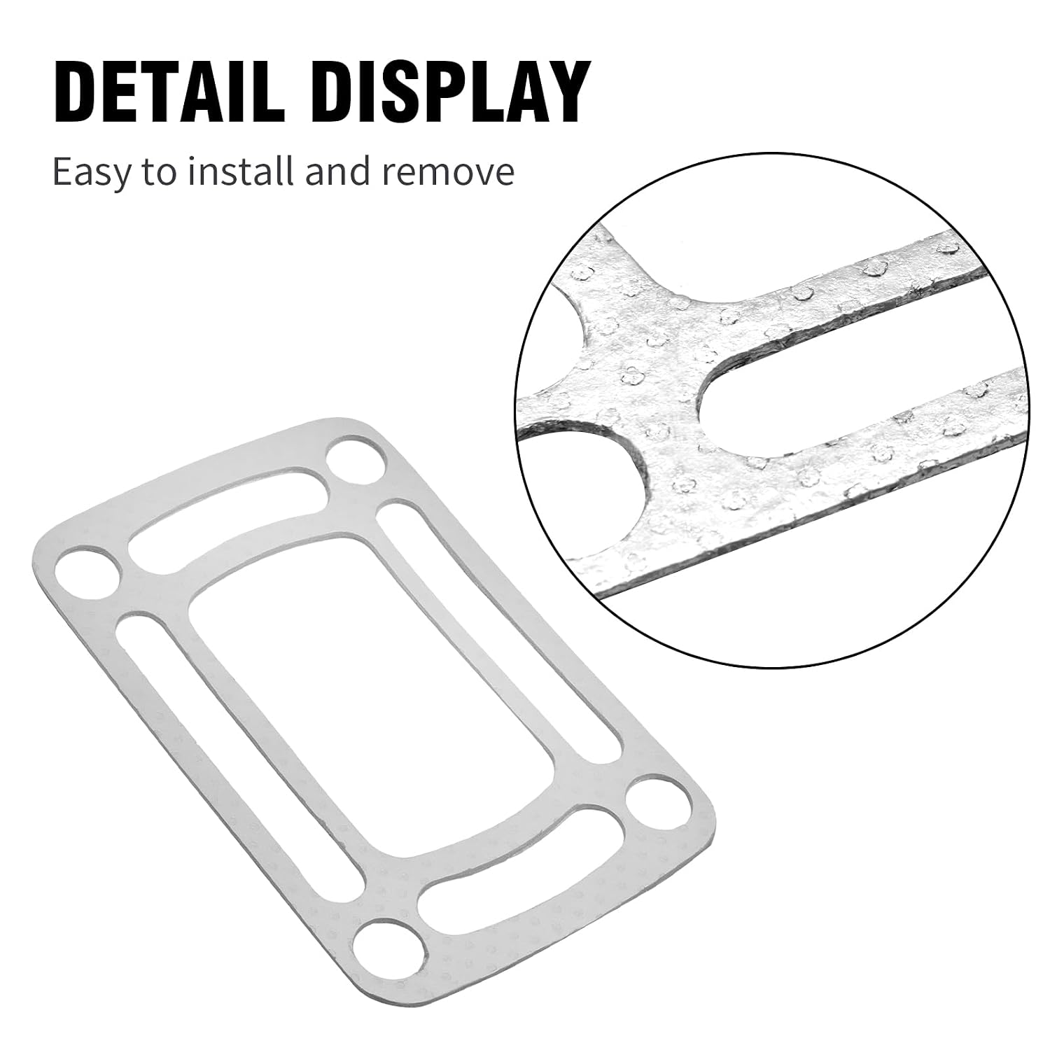 MDEOOSKY 18-0943 2PCS Exhaust Elbow Gasket, Replacement for OMC Inboard 305 350 454 HP, Replaces 3863191, 909786, 351325, 3850496