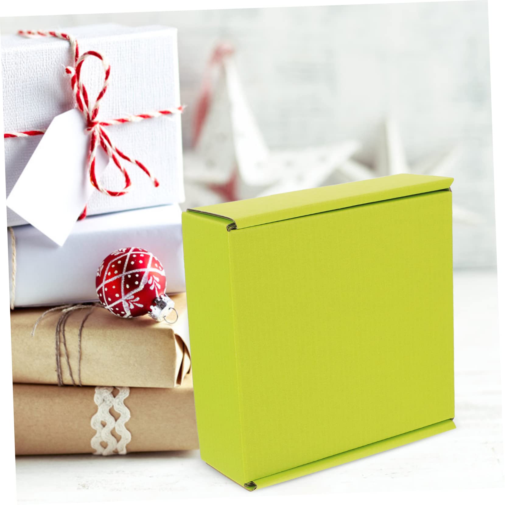 jojofuny 3 Sätze Teiliges Bunte Wellpappe Verpackungsboxen Faltbare Aufbewahrungsboxen Für Umzug Und Versand Robuste Recycelbare Kartons Für Kleidung Und Kleine Gegenstände 8 Stück * 3