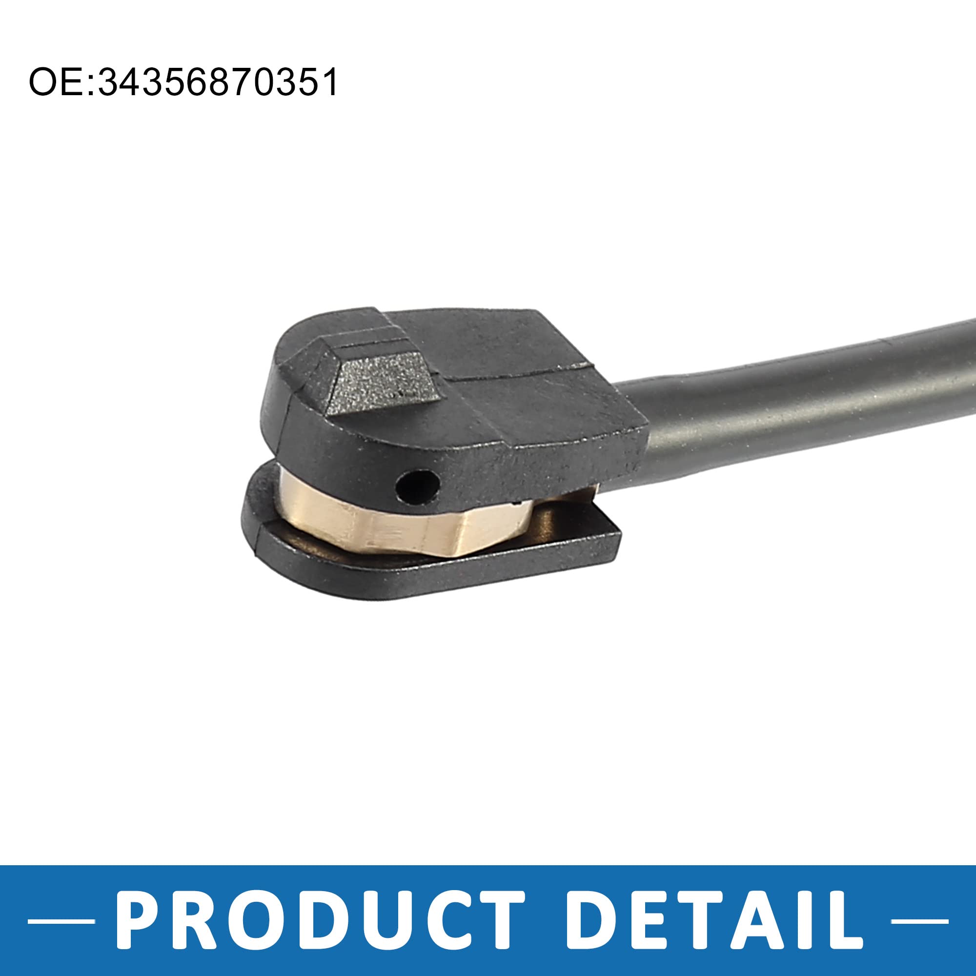 Sensor De Desgaste De Pastilla De Freno Trasera Para BMW X3 2018-2022 | 34356870350 Con Cable 76 Cm