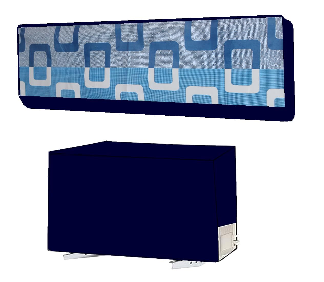 Lomania AC Cover Waterproof Set for 1.5 ton Capacity Indoor and Outdoor Unit, blue box, Plastic (B0CH6XJGX1) Amazon Price History, Amazon Price Tracker