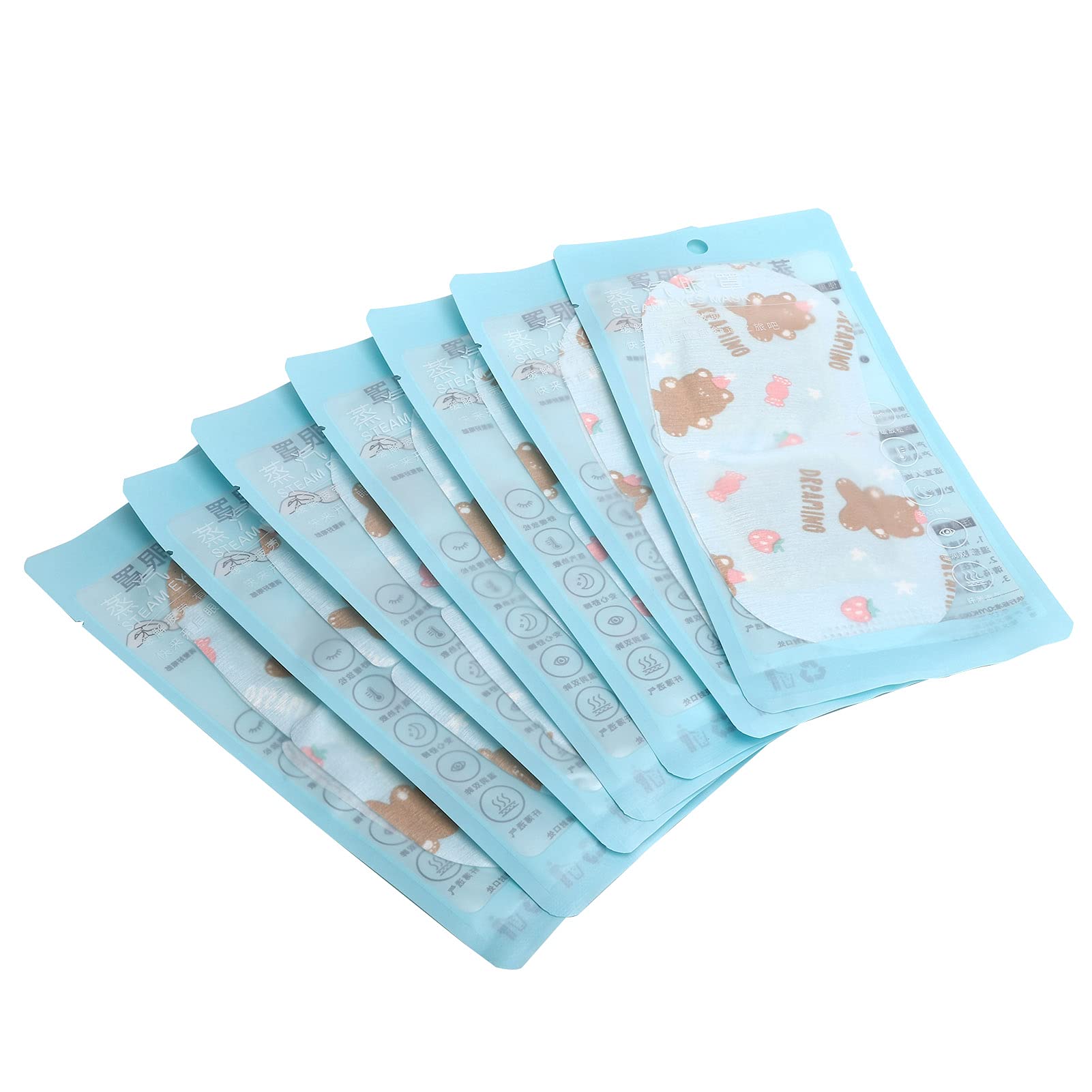 Steam Eye Mask, Multi-function Portable Warming Eye Patch Self Heating for Relieving Eye Fatigue