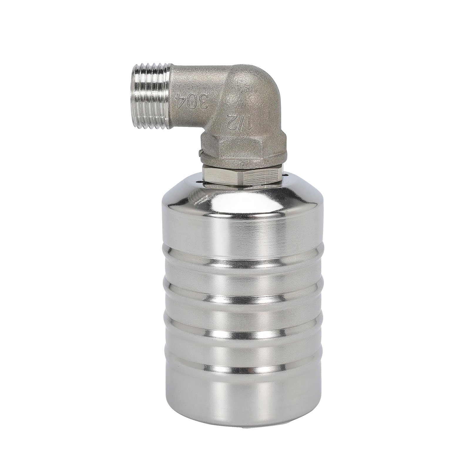 Buy 1/2'' Auto Fill Shut off Water Tank Float Valve, 304 Stainless
