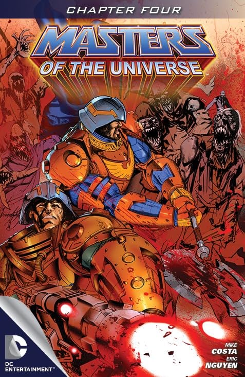 Cover of Masters of the Universe #4
