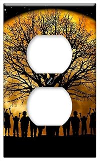 Switch Plate Outlet Cover - Children Marvel Joy Cheers Enthusiasm Tree Kahl