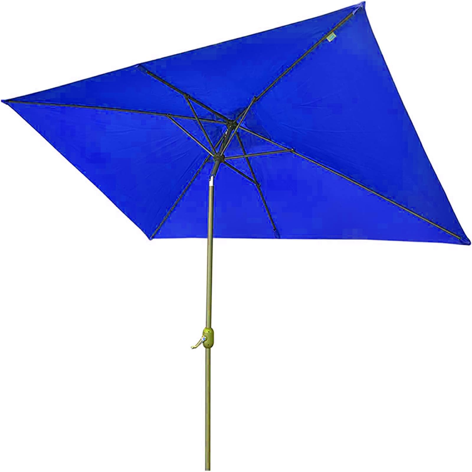 3x2m Ersatz-Baldachin,quadratische Regenschirmabdeckung,Outdoor-Regenschirm-Ersatzstoff für Strand,Pool,Terrasse,Garten