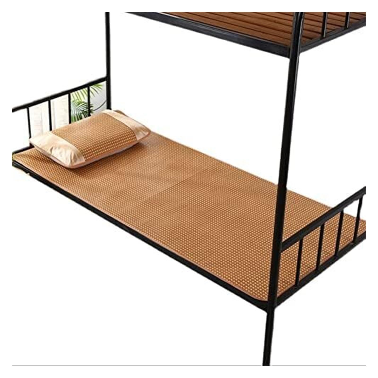 Human Cooling Mat Summer Mattress Home Cooling Rattan Mat Bamboo Bed Set Sleeping Pad Smooth Durable Smooth(B,1.8 * 2.0m/5.9 * 6.6ft)