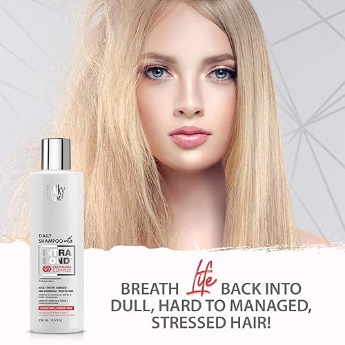 Miniatura 2 de Punky Champú diario con complejo reparador de cabello Intrabond, fórmula antiroturas, fortalecimiento y segura para el color, restaura el cabello