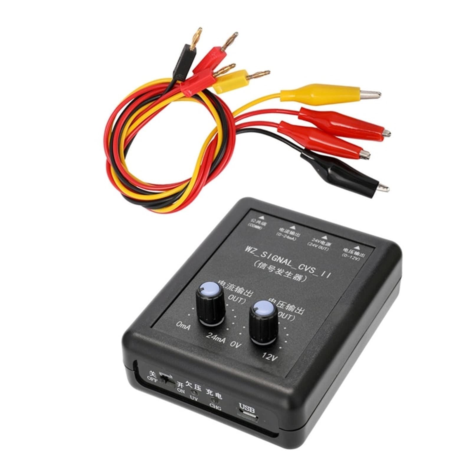 Multímetro Digital Inteligente Recargable 4-20MA 0-10V Generador de señal 24V Transmisor de Voltaje Actual Señal