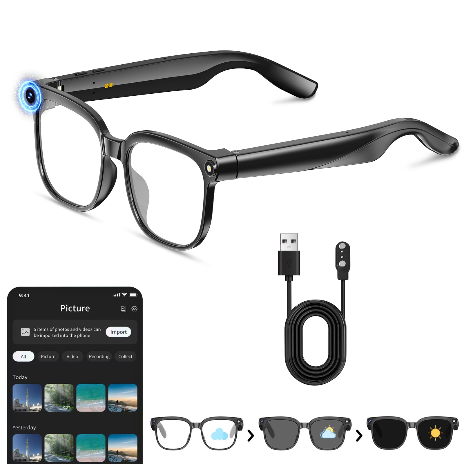 Zigtik GP02 Smart Glasses