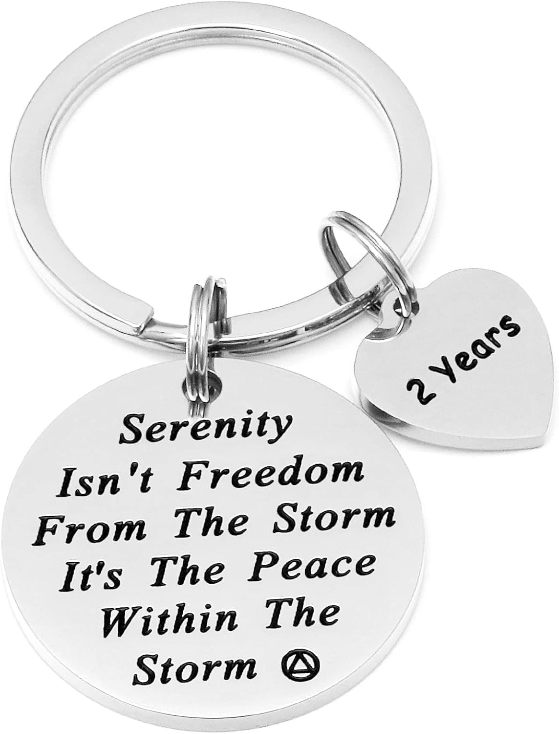 HUTIMY Sober Gifts for Women Keychain Gifts for Sobriety Anniversary 2