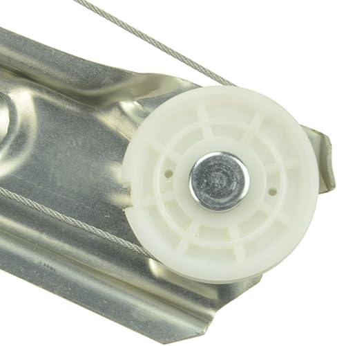 Miniatura 4 de YHTAUTO Juego de 2 Elevalunas eléctrico trasero del lado del conductor y del pasajero sin motor para BMW E46 323i 325i 325xi 328i 330i 330xi