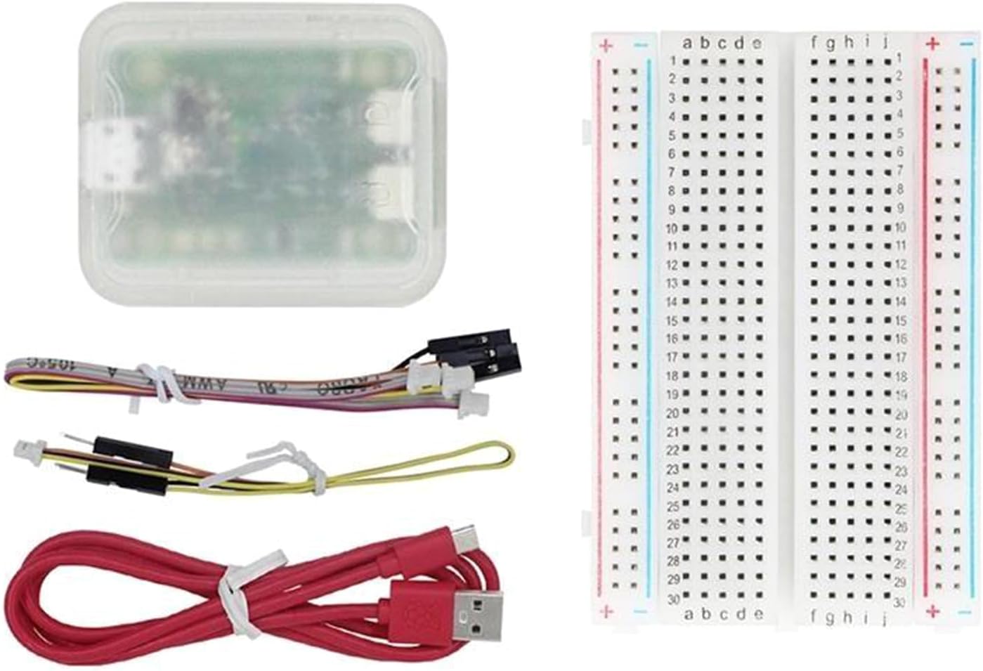 完全なデバッグソリューションデバッグツールとブレッドボード付きのUARTプログラマーは、プロジェクト開発ブレッドボードキットを加速し