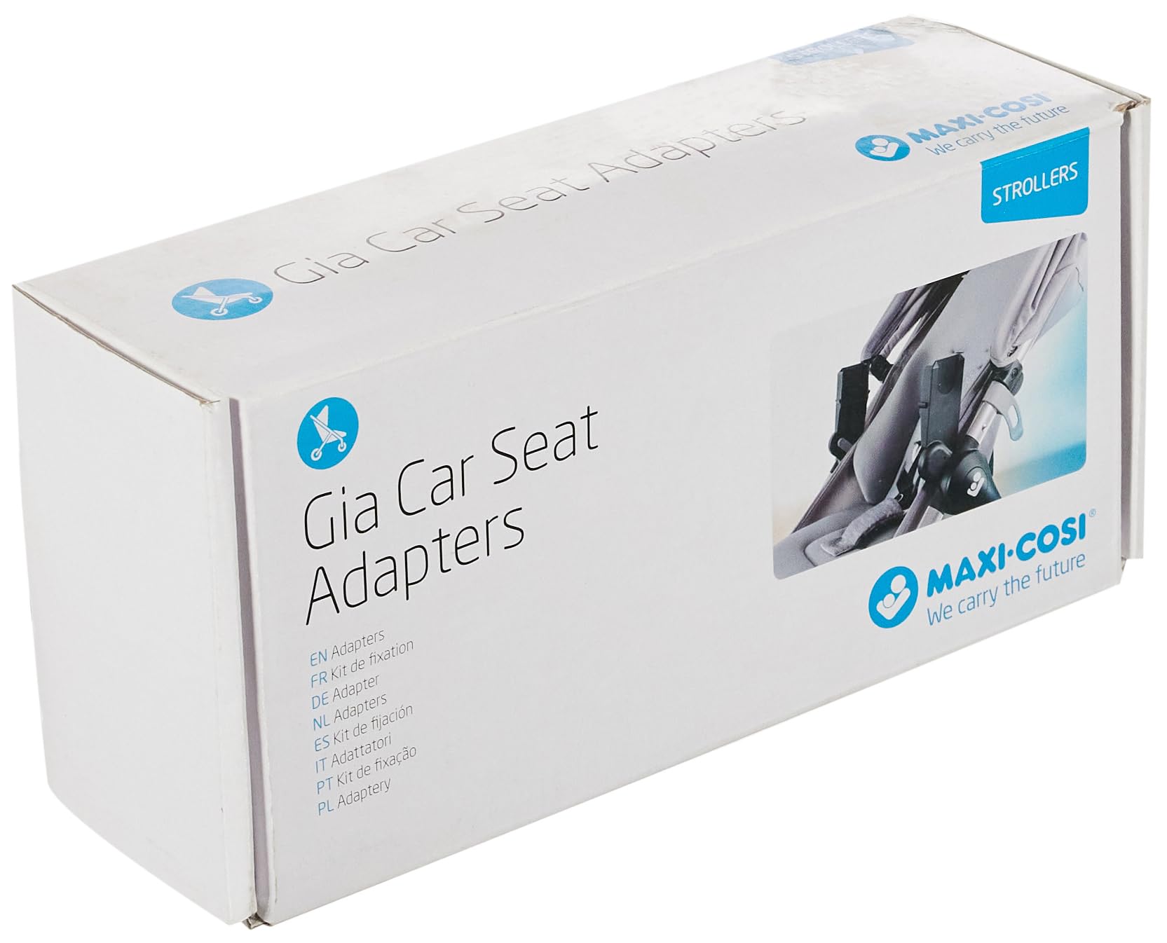 Maxi-Cosi Set di adattatori Gia, per Maxi-Cosi Passeggino Gia, nero