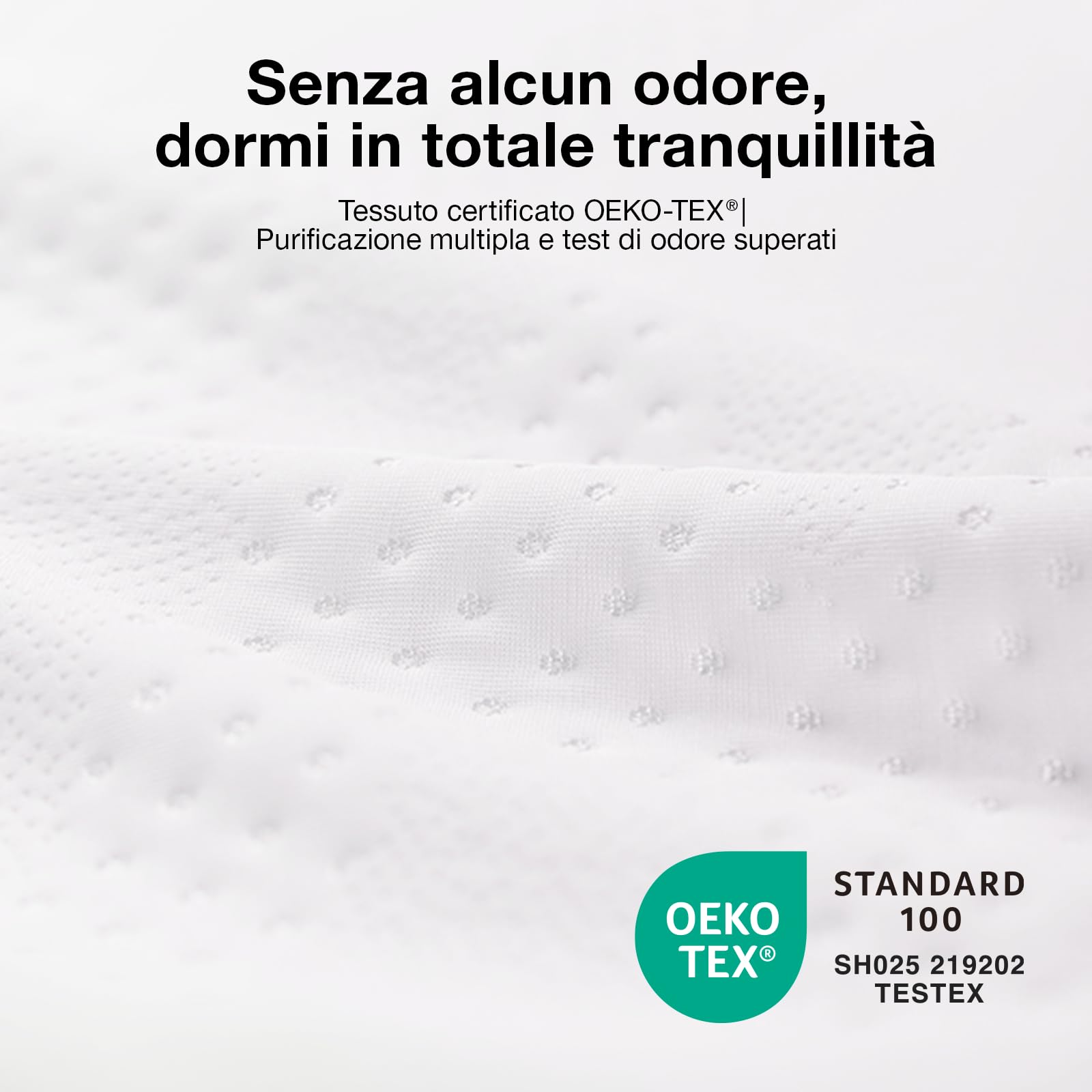 Novilla Materasso Matrimoniale 140x200cm Altezza 20cm - Gel Memory Foam & Fibra di Bambù, Traspirante con Sostegno 7 Zone, Coprimaterasso Lavabile 60℃, Certificato OEKO-TEX & CertiPUR-US