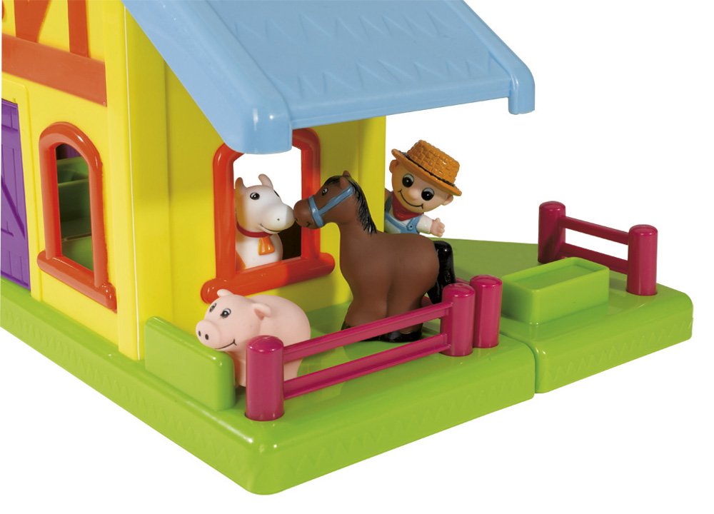 Simba 104019608 - ABC Bauernhof Spielset, inclusiv Zubehör, 45 cm