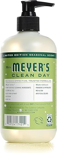 Miniatura 3 de Mrs. Meyer's - Paquete variado de jabón líquido para manos, Snow Drop + Iowa Pine 15.5 onzas (paquete de 2)