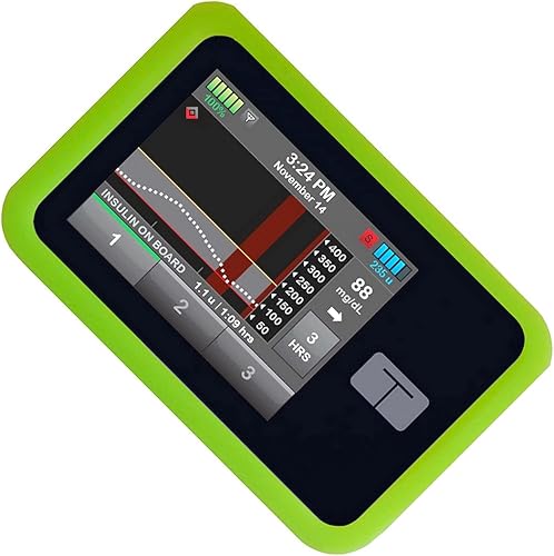 Funda de silicona prémium para el cuidado de la diabetes en tándem Bomba de insulina T bomba delgada X2 mezcla de coloresazul marino