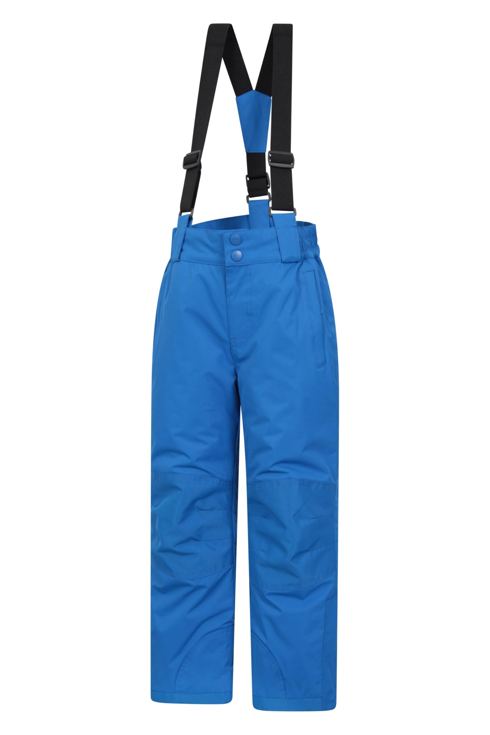 Mountain Warehouse Pantalon de Ski Raptor Enfants Résistant à la Neige Bretelles Amovibles Genoux renforcés