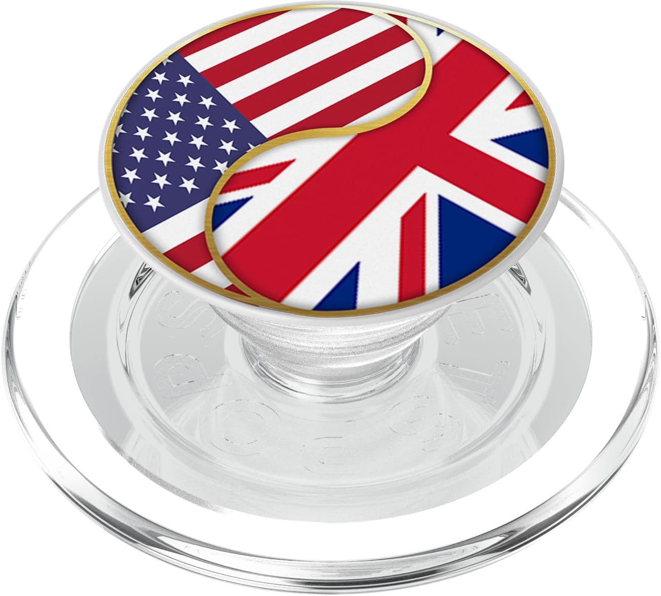 American England Flag English United Kingdom British America PopSockets MagSafe PopGrip for iPhone