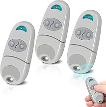 3 x Remote Control Gate 433.92 MHz Remote Control Garage Door Remote Control C@me Compatible with 433.92 MHz Remote Control EV, NA, EE, 2 Channels