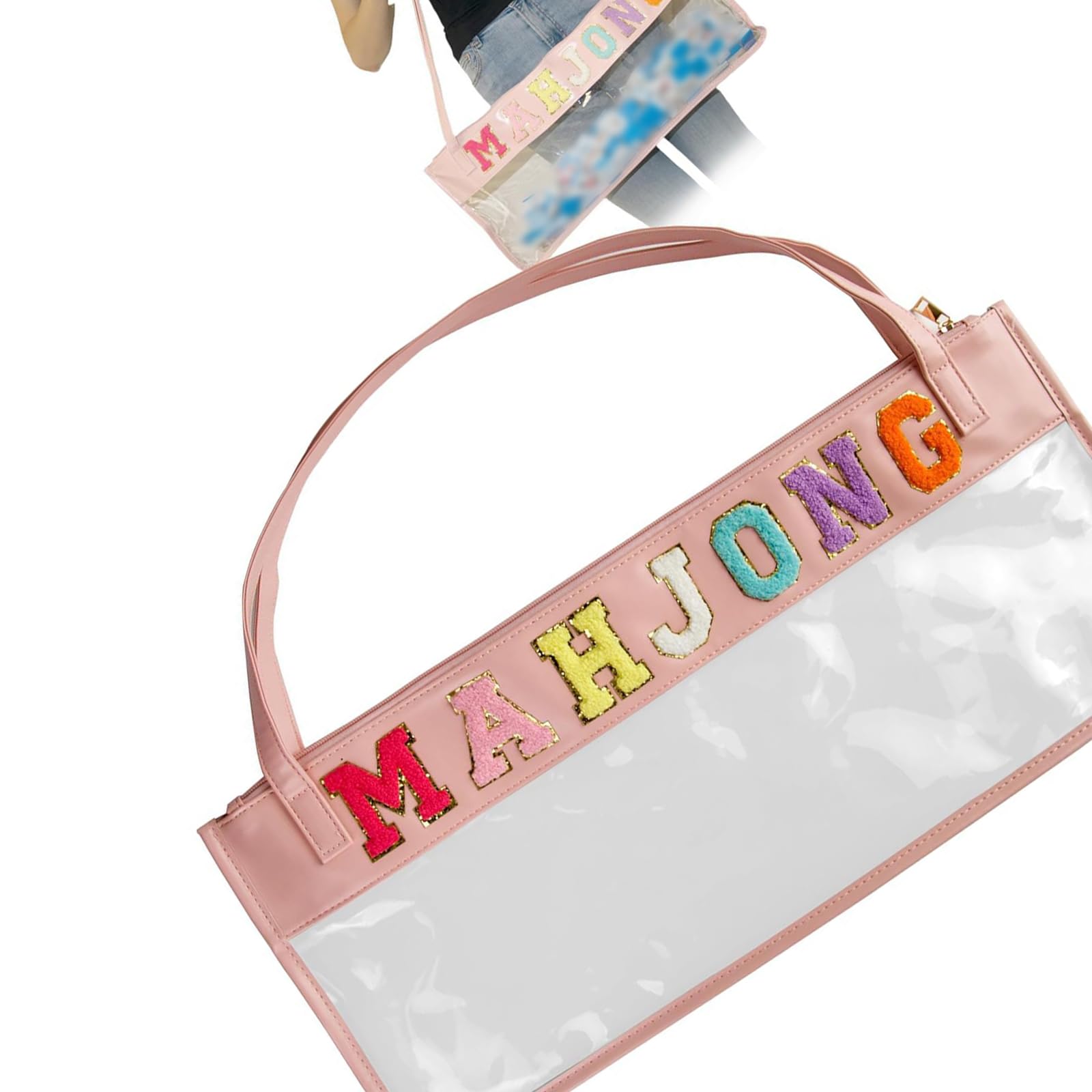 Zeiwohndc A Capacity Pvc Waterproof Makeup Holder With Visible Front For Easy Ccess Nd Viewing Transparents Pvc Toiletry Bag