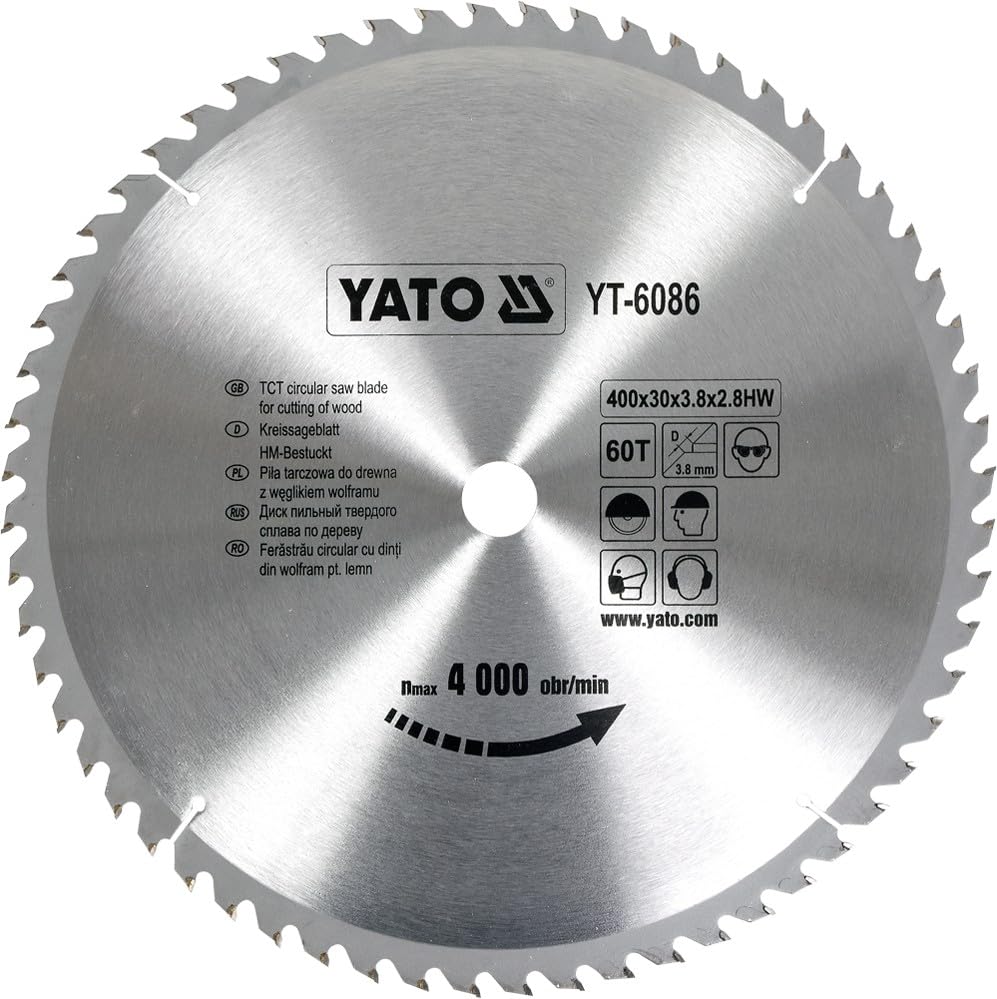 Yato yt-6086 TCT Holz Blade 400x 60x 30mm