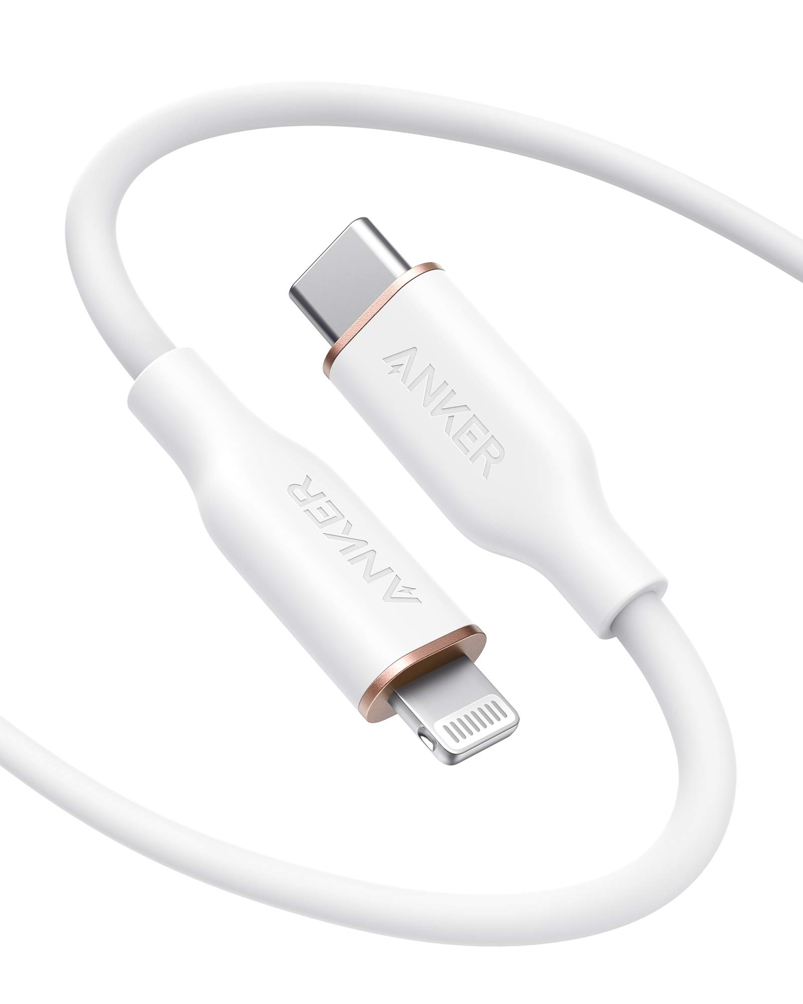 Câble Anker PowerLine III Flow USB-C vers Lightning 180 cm - Compatible iPhone et AirPods Pro