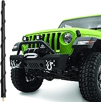 Vista 28 de BASIKER Antena para Jeep Wrangler Sport Rubicon JL 4xe Willys Mojave JK JT Gladiator 2007-2025, Antena Corta Accesorios para Jeep Wrangler Reemplazo