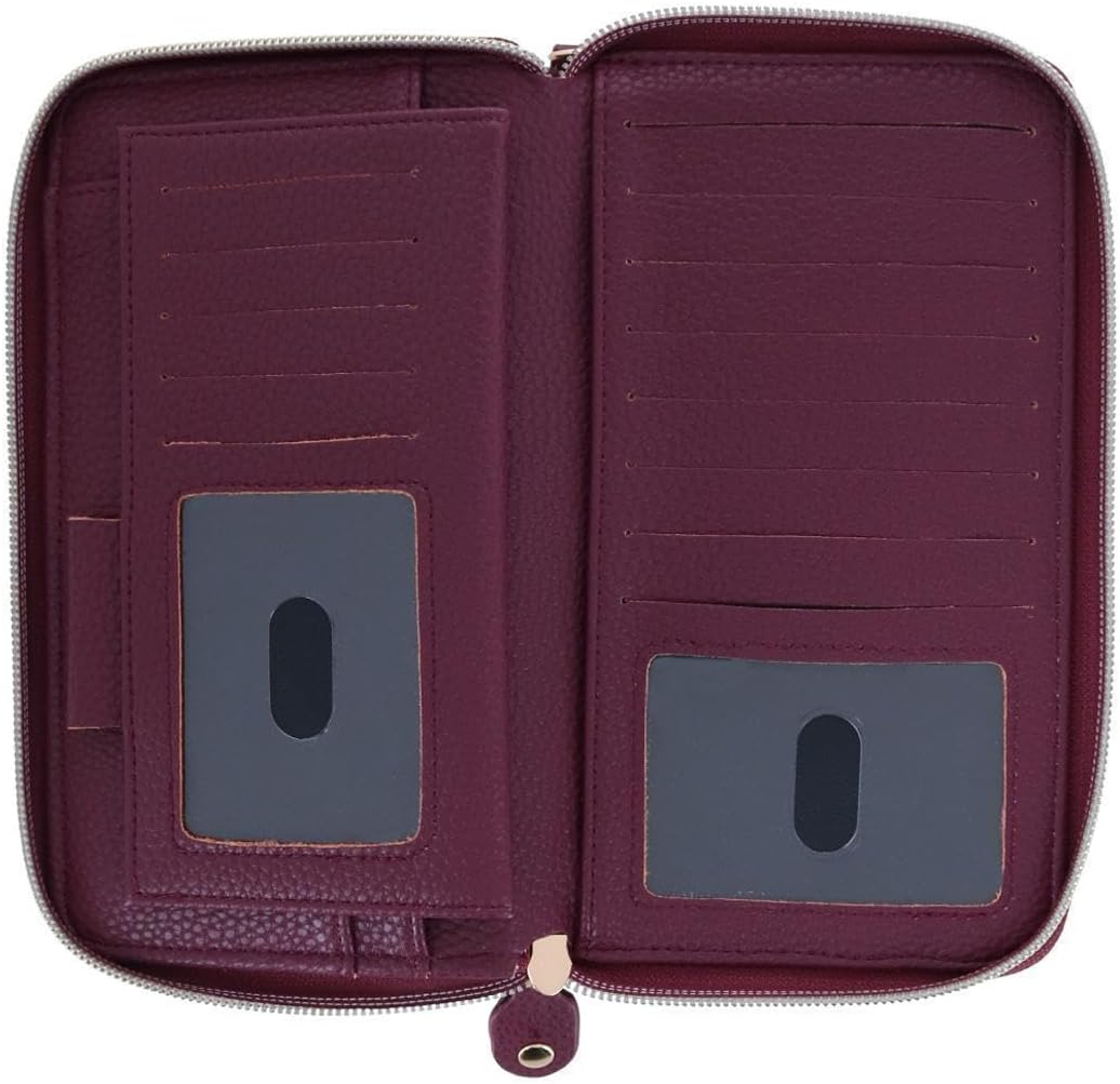 Julia Buxton Women's Styling Vegan Leather Ultimate Organizer