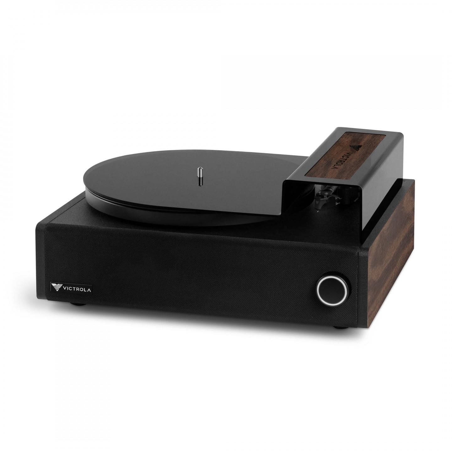 Victrola Premiere V1 Record Player, Internal Stereo Speakers and Subwoofer - All-in-One Bluetooth Turntable Music System - Stream vinyl wirelessly via Bluetooth, TV connectivity, Espresso