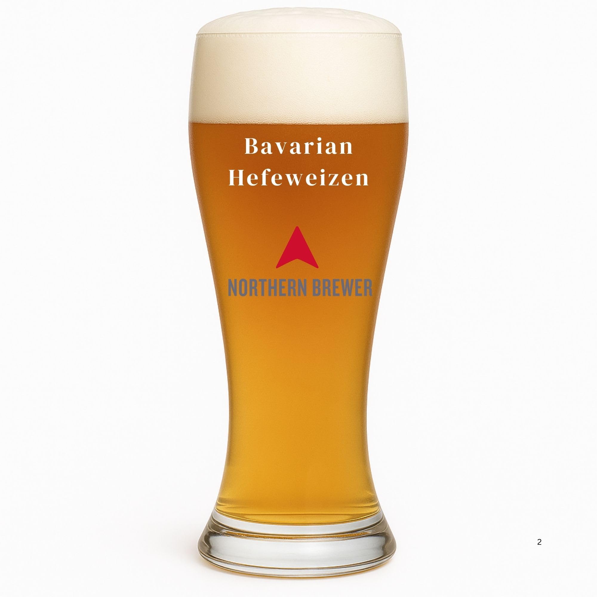 Northern Brewer - Bavarian Hefeweizen German Wheat Beer All Grain Recipe Kit - Ingredients For Making 5 Gallons - All Grain Equipment Required