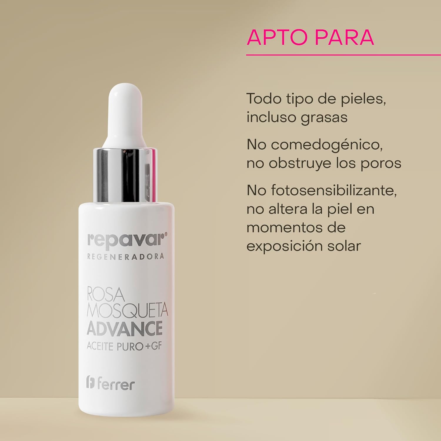 REPAVAR Regenerate Pure Rosehip Oil Advance 15 ml