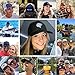 LINDO Trucker Hat [ Palm Tree - Black/Graphite ] for Men and Women – Breathable Mesh Back, Adjustable Snapback Cap for The Beach, Boating, Surfing, Fishing or Everyday Adventures