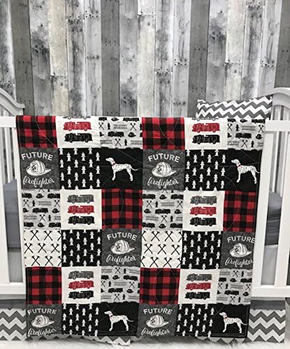 firefighter baby bedding