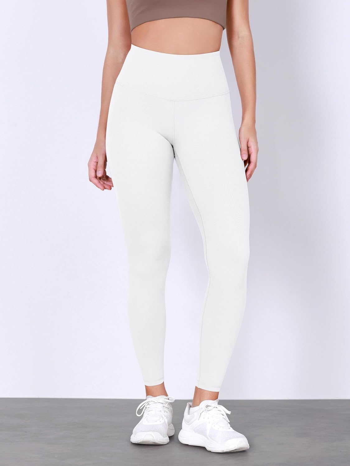 ODODOS Body-Hugging Workout Leggings with Back Pocket for Women, 25" /28" High Waist Yoga Pants - Image 2