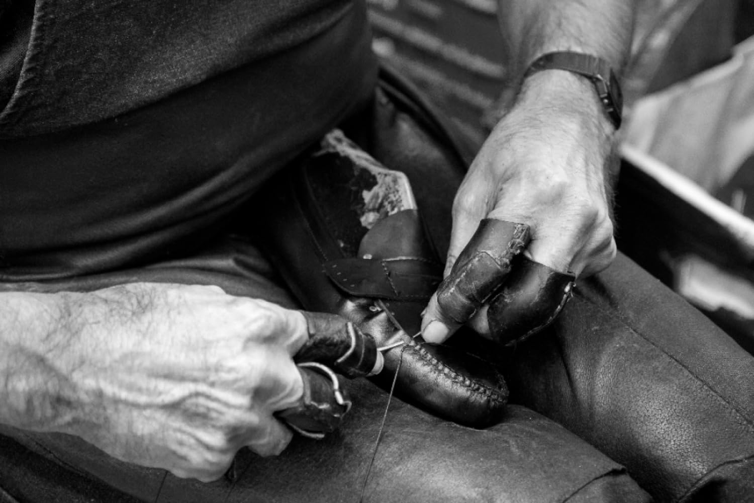 Zapato Castellano Hombre | Mocasines 1901 | Antifaz | Suela | Hecho en España | 201