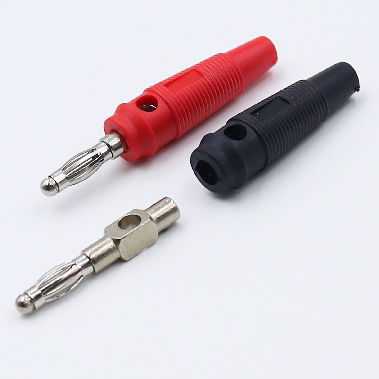 Max Hauri Innesto Banana 4mm Rosso/nero 4 Pz. Innesto Banana - Comprare Da Do It