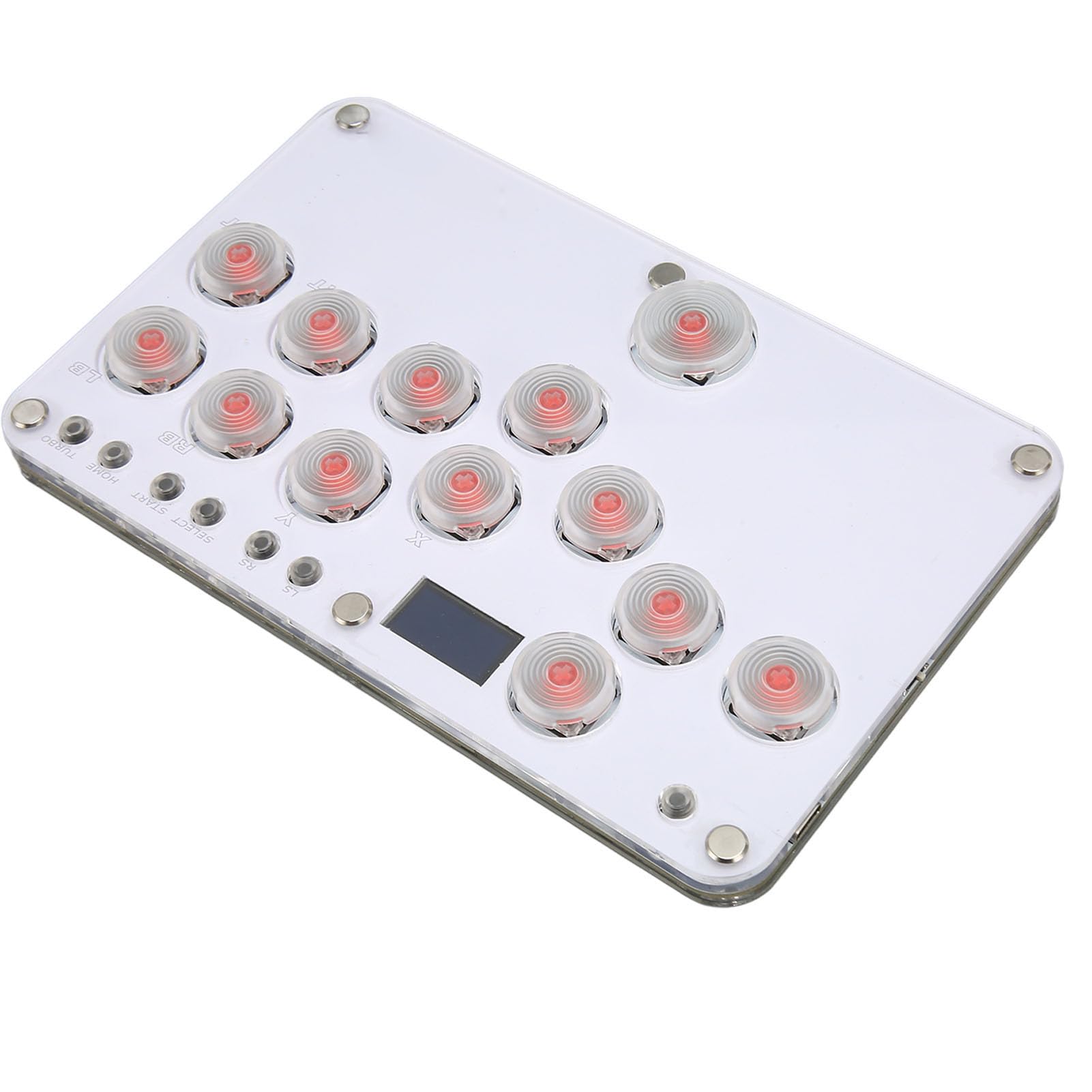 Xiuganpo Regulowane Tryby Czyszczenia Diody LED RGB SOCD Kontroler Drążka Bojowego dla Graczy Komputerowych Joystick Drążka Bojowego do Pudełka