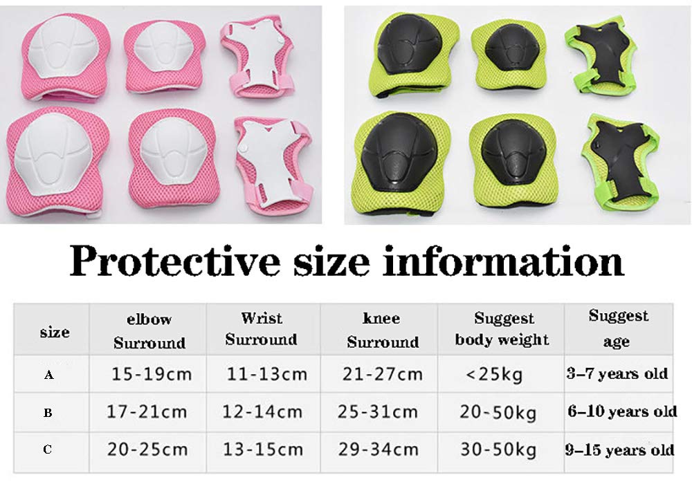 Set Di 7 Protezioni Per Il Corpo Per Adulti, Casco, Ginocchiere - Foto 6