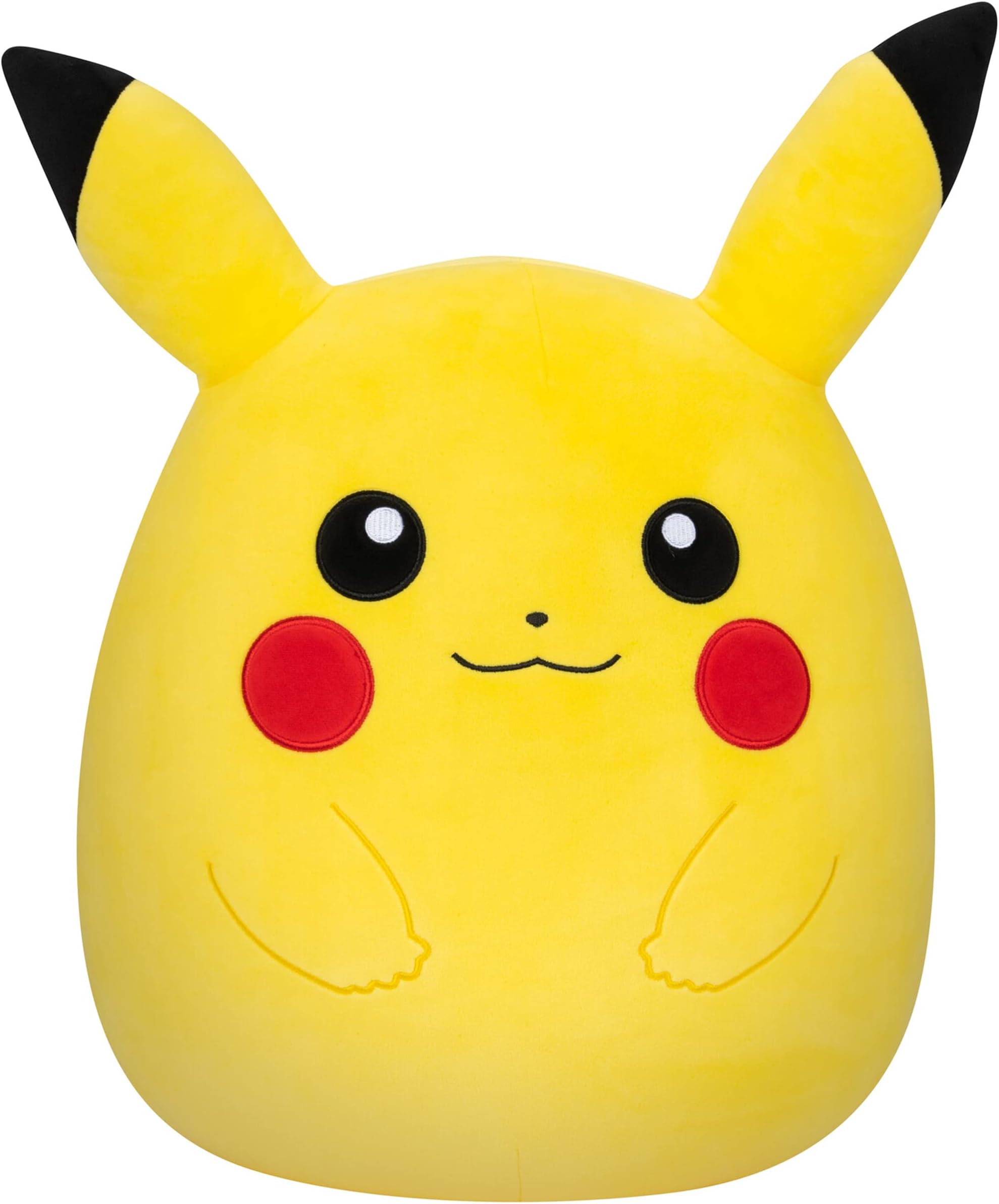 Pokemon 14-Inch Pikachu Plush - Add Pikachu to Your Squad, Ultrasoft Stuffed Animal Large Plush, Official Kelly Toy Plush