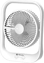 Bajaj PYGMY 178mm White Personal Fan, Regular